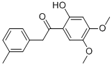 Struktur image of 1-(2-Hydroxy-4,5-dimethoxyphenyl)-2-m-tolylethanone