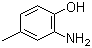 Struktur image of 2-Amino-p-cresol