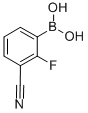 Struktur image of 3-Cyano-2-fluorophenylboronic acid
