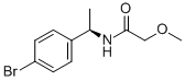 Struktur image of (R)-N-[1-(4-Bromophenyl)-ethyl]-2-methoxy-acetamide