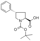 Struktur image of (2S,4S)-1-(Tert-butoxycarbonyl)-4-phenylpyrrolidine-2-carboxylic acid