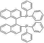 Struktur image of 2,2′-bis(Diphenylphosphino)-1,1′-binaphthyl