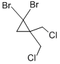 Struktur image of 1,1'-bis-(Chloromethyl)-2,2-dibromocyclopropane