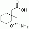 Struktur image of 1,1-Cyclohexanediacetic acid monoamide