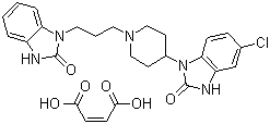 Struktur image of Domperidone maleate