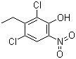 Struktur image of 2,4-Dichloro-3-ethyl-6-nitrophenol