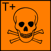 hazard symbol T+
