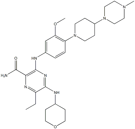 Structur of 1254053-43-4