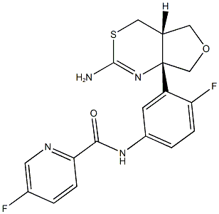 Structur of 1262036-50-9