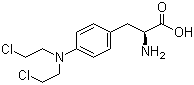 Structur of 148-82-3