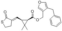 Structural formula image of Kadethrin Structural Formula